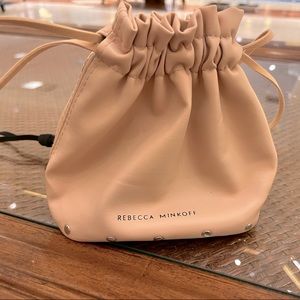 Rebecca Minkoff mini duffle wristlet bag